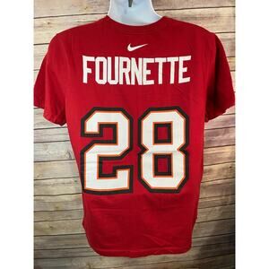 Tampa Bay Buccaneers Shirt Mens large Red Leonard Fournette #28 NFL Nike